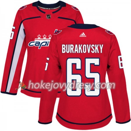 Dámské Hokejový Dres Washington Capitals Andre Burakovsky 65 Červená 2017-2018 Adidas Authentic